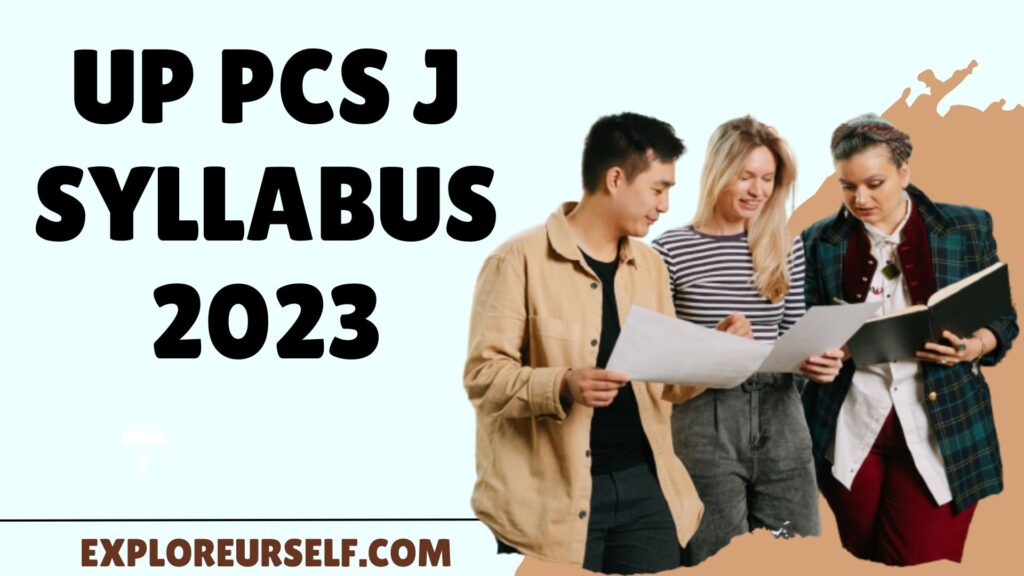  UP PCS J Syllabus 2023 Civil Judge In Hindi PDF Download 