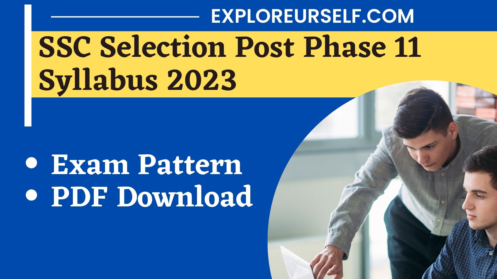 Ssc Selection Post Phase 11 Syllabus 2023 Detailed Exam Pattern 7551