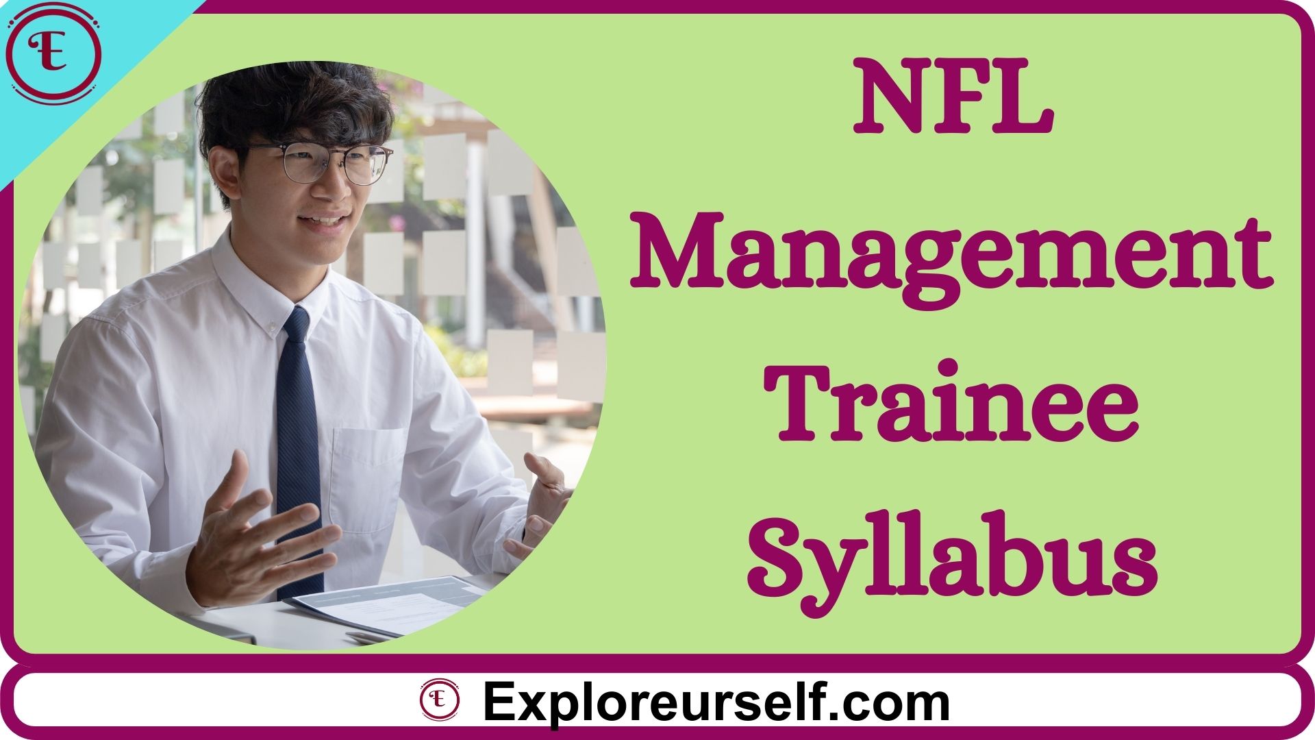 NFL Management Trainee(MT) Syllabus 2023