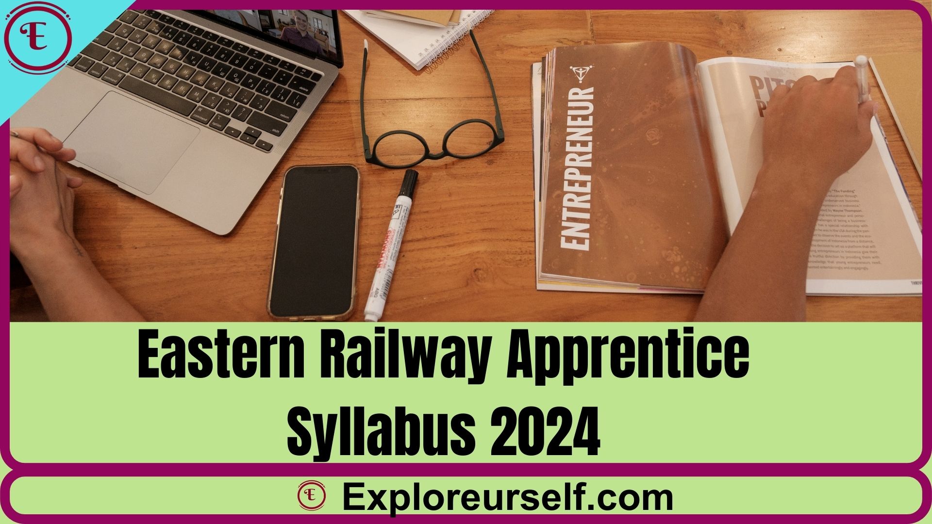 Eastern Railway Apprentice Syllabus 2024 North, South, PDF Download